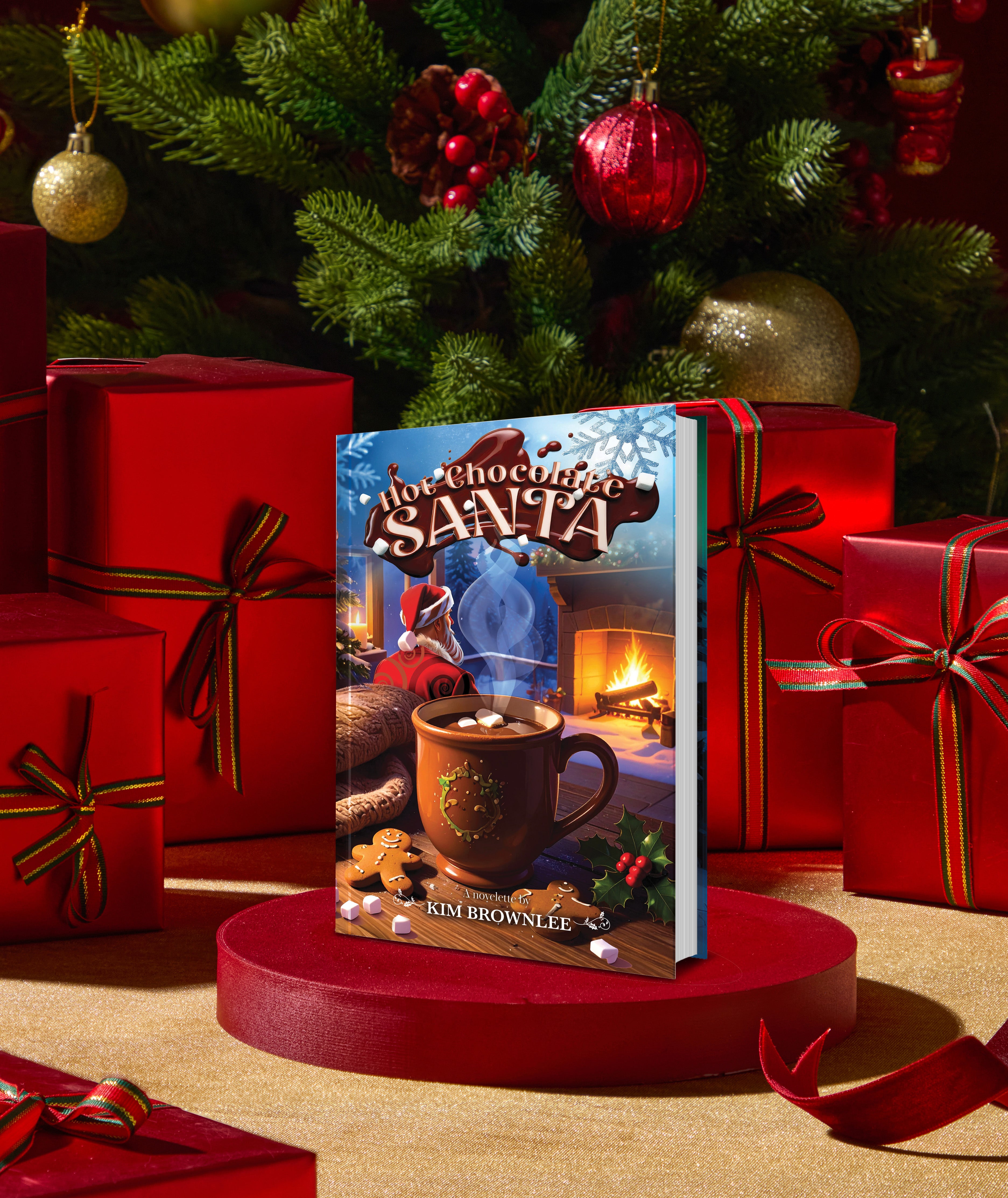 Hot Chocolate Santa - Hardcover