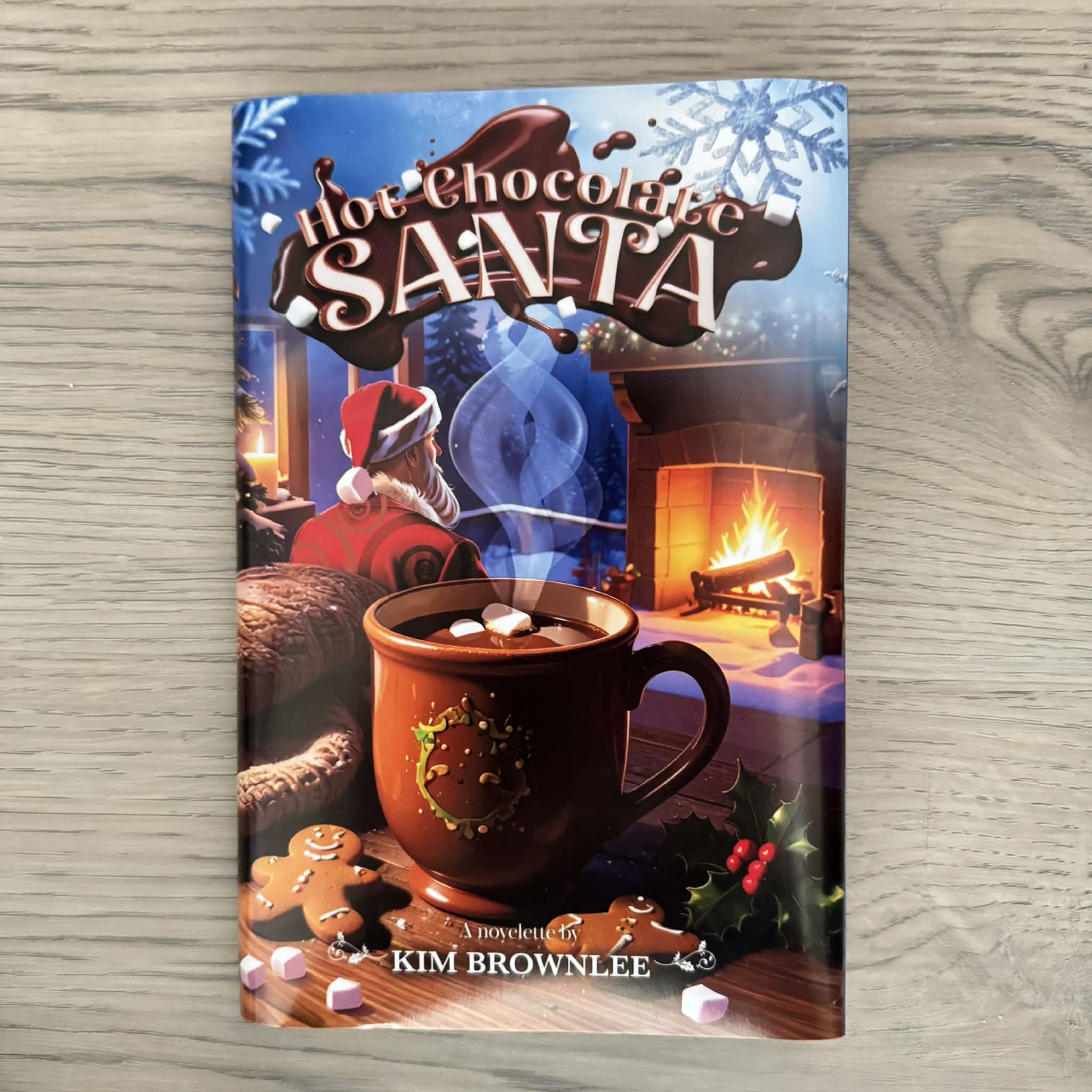 Hot Chocolate Santa - Hardcover